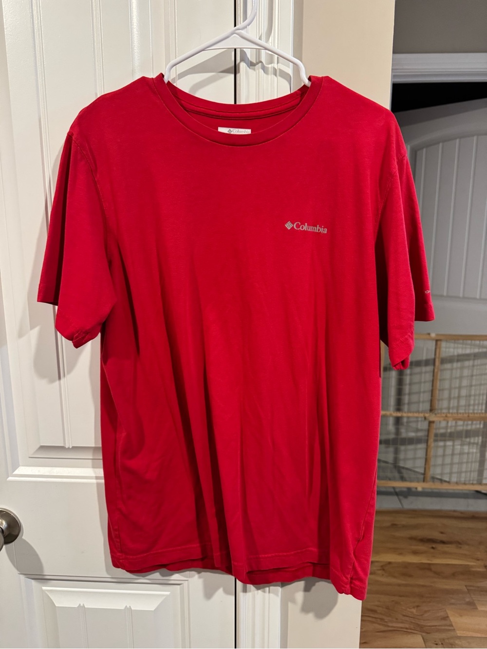 Columbia Men's Bright Red Short Sleeve Performance Tee